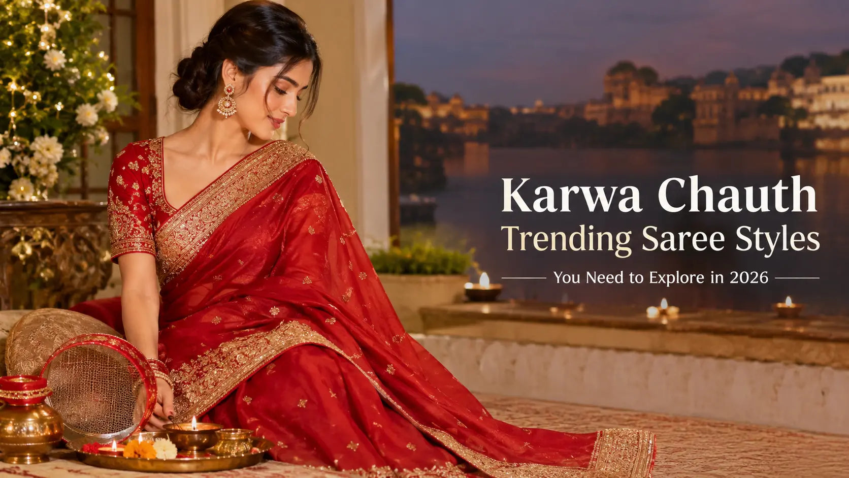 Karwa Chauth Trending Saree Styles You Need to Explore in 2026