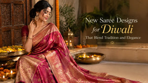 New Saree Designs for Diwali That Blend Tradition and Elegance