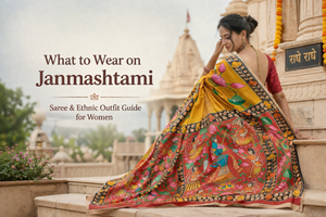 What to Wear on Janmashtami: Saree & Ethnic Outfit Guide for Women