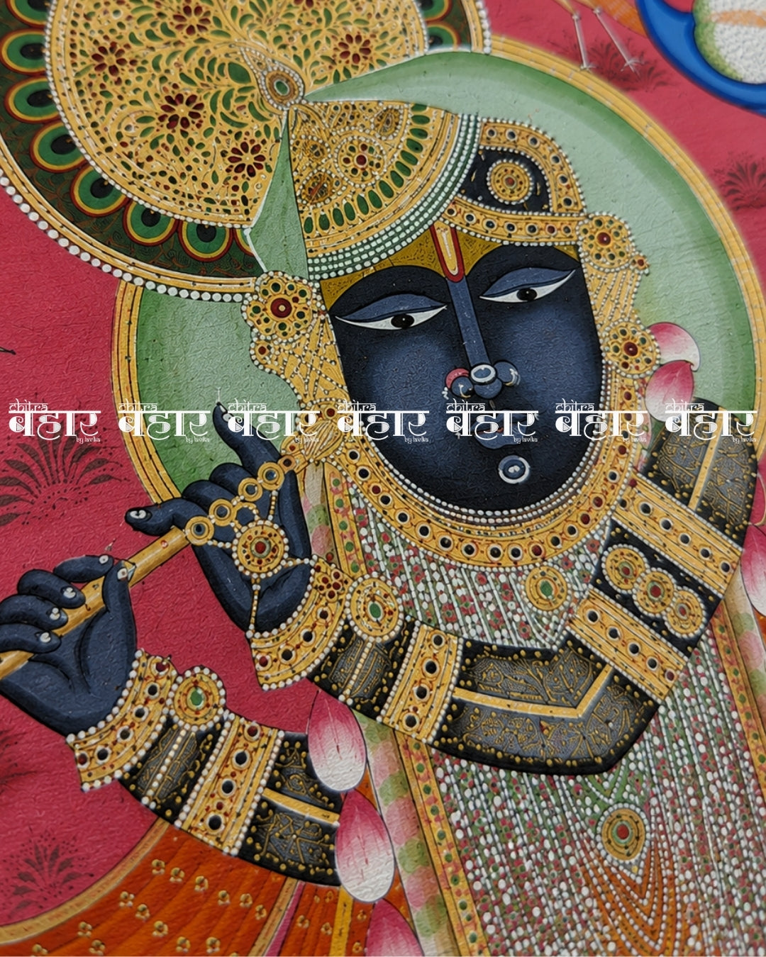Vraj Bihari Pichwai Painting