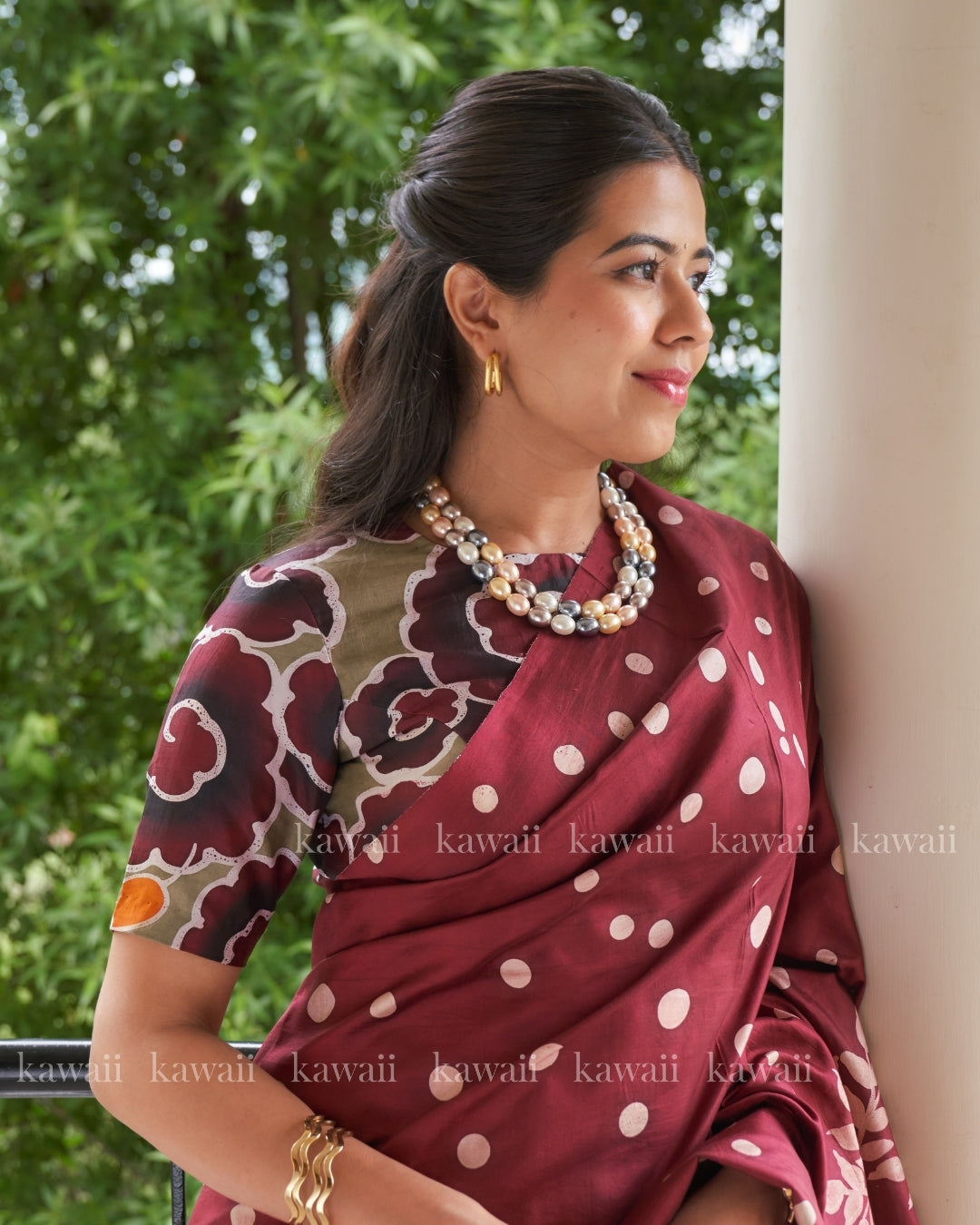 Nandi Pichwai Saree