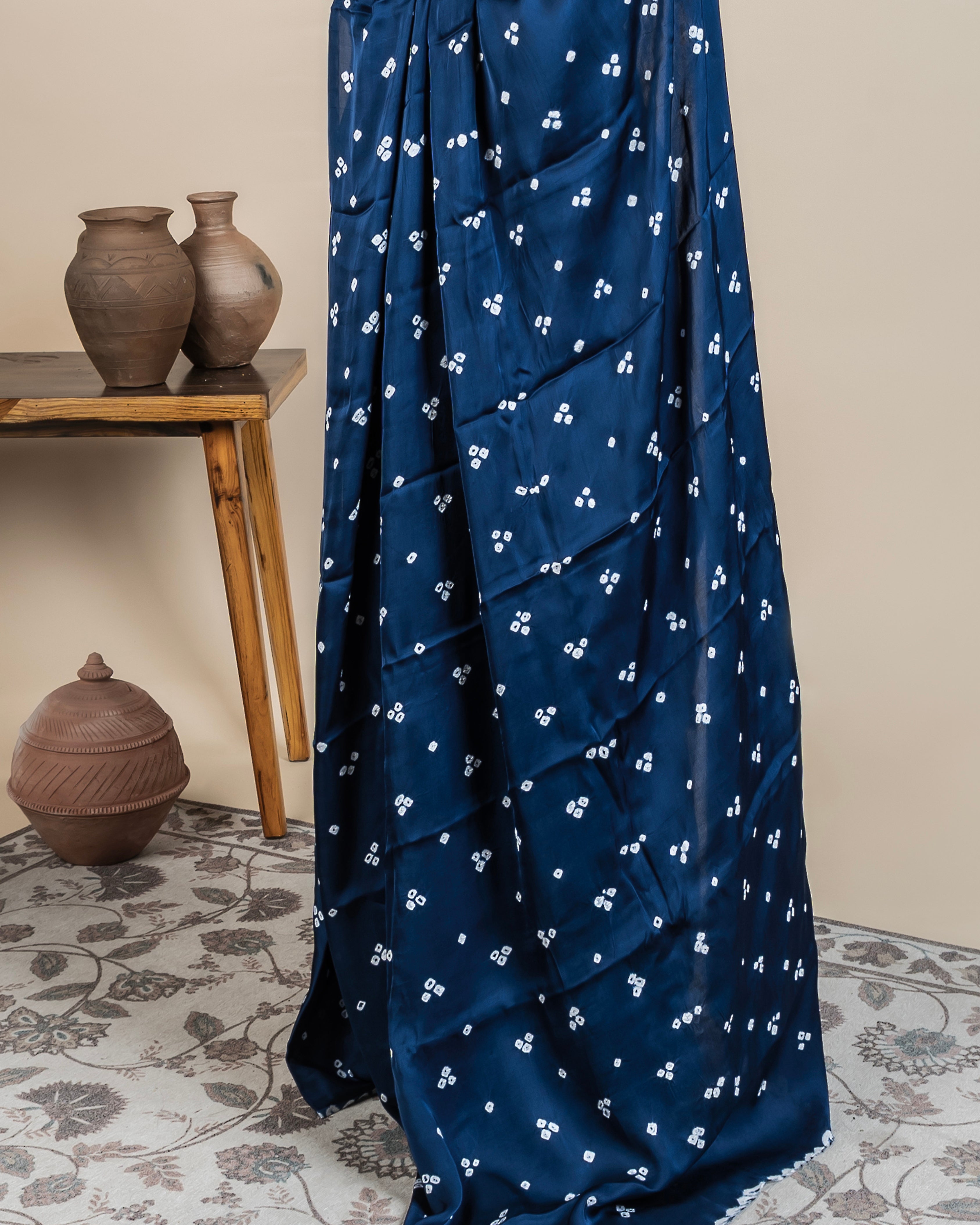 Odhani Bandhani Saree