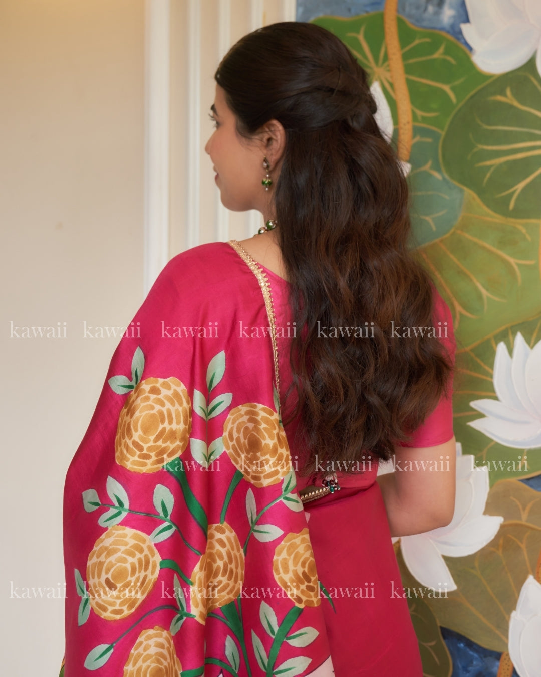 Kanha Pichwai Saree