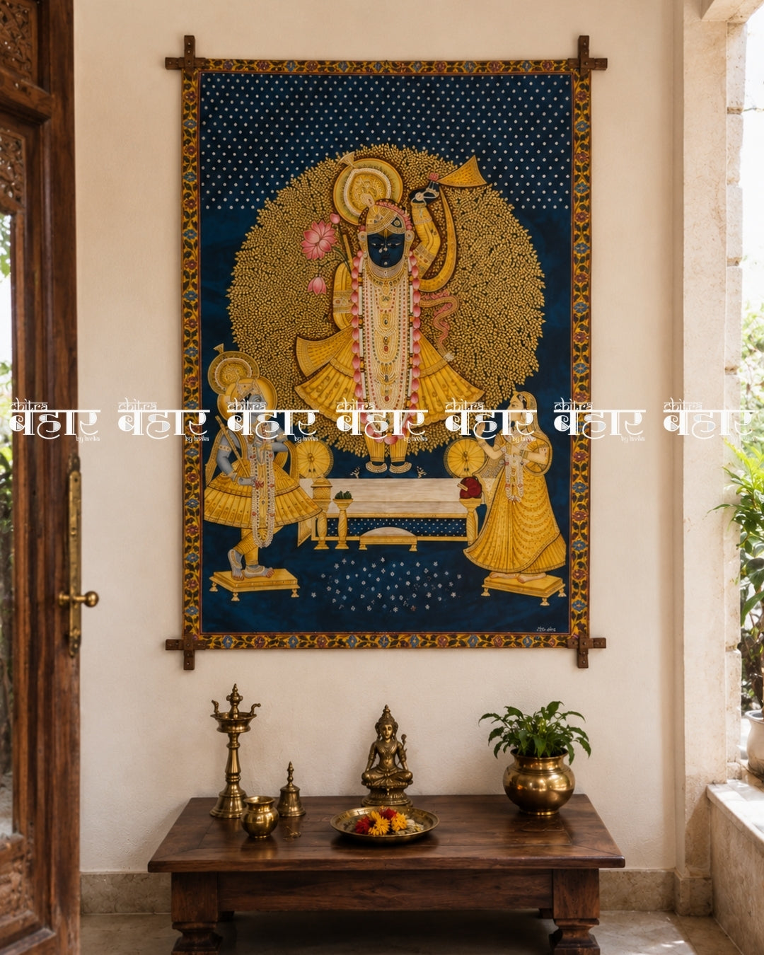 Madhav Darbar Pichwai Painting