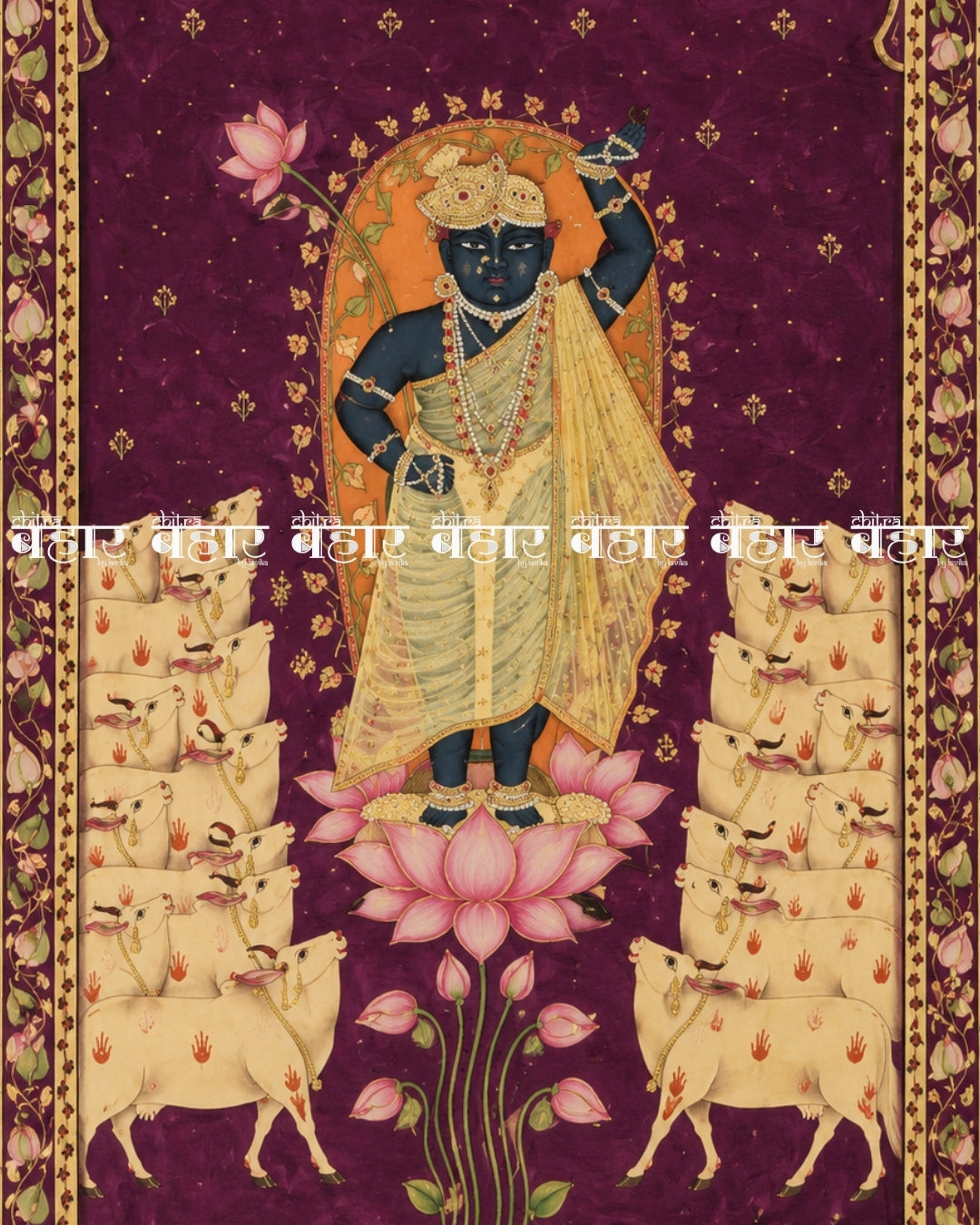 Shyam Anant Pichwai Painting