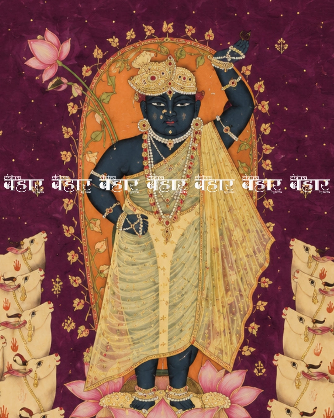 Shyam Anant Pichwai Painting