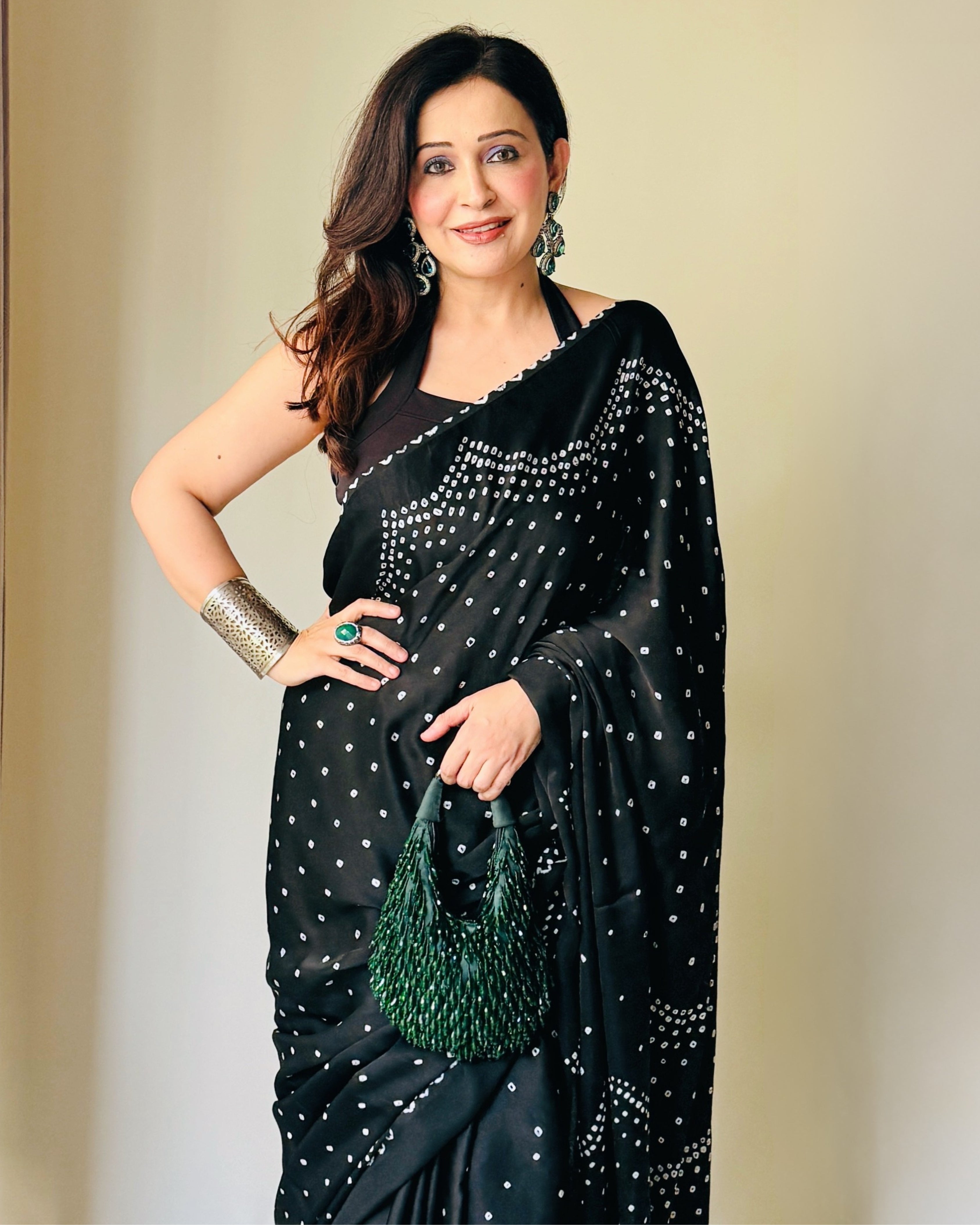 Sitara Bandhani Saree