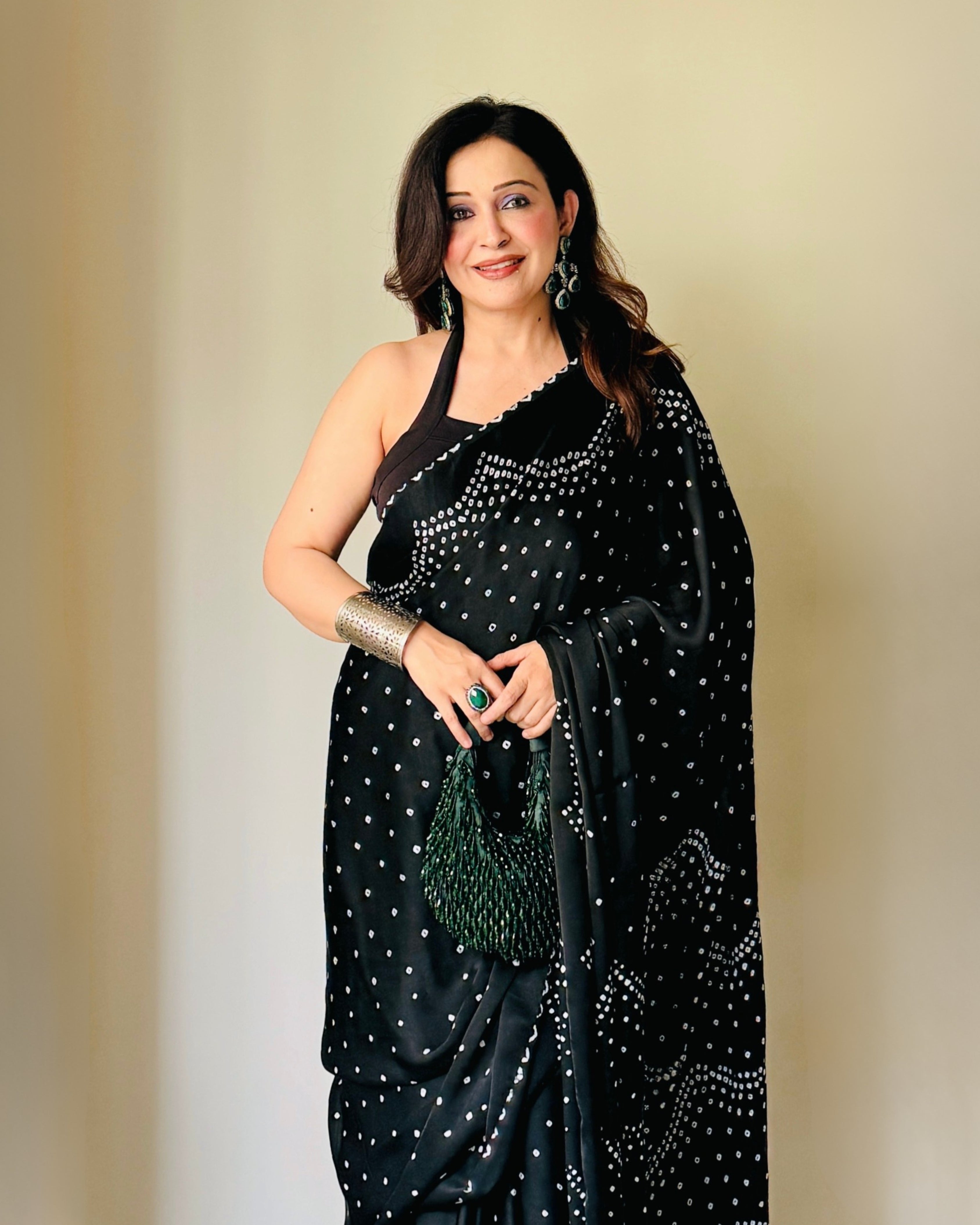Sitara Bandhani Saree