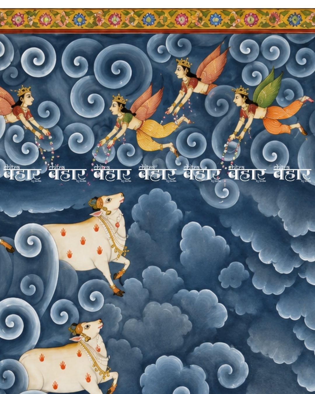 Goloka Vihaar Pichwai Painting