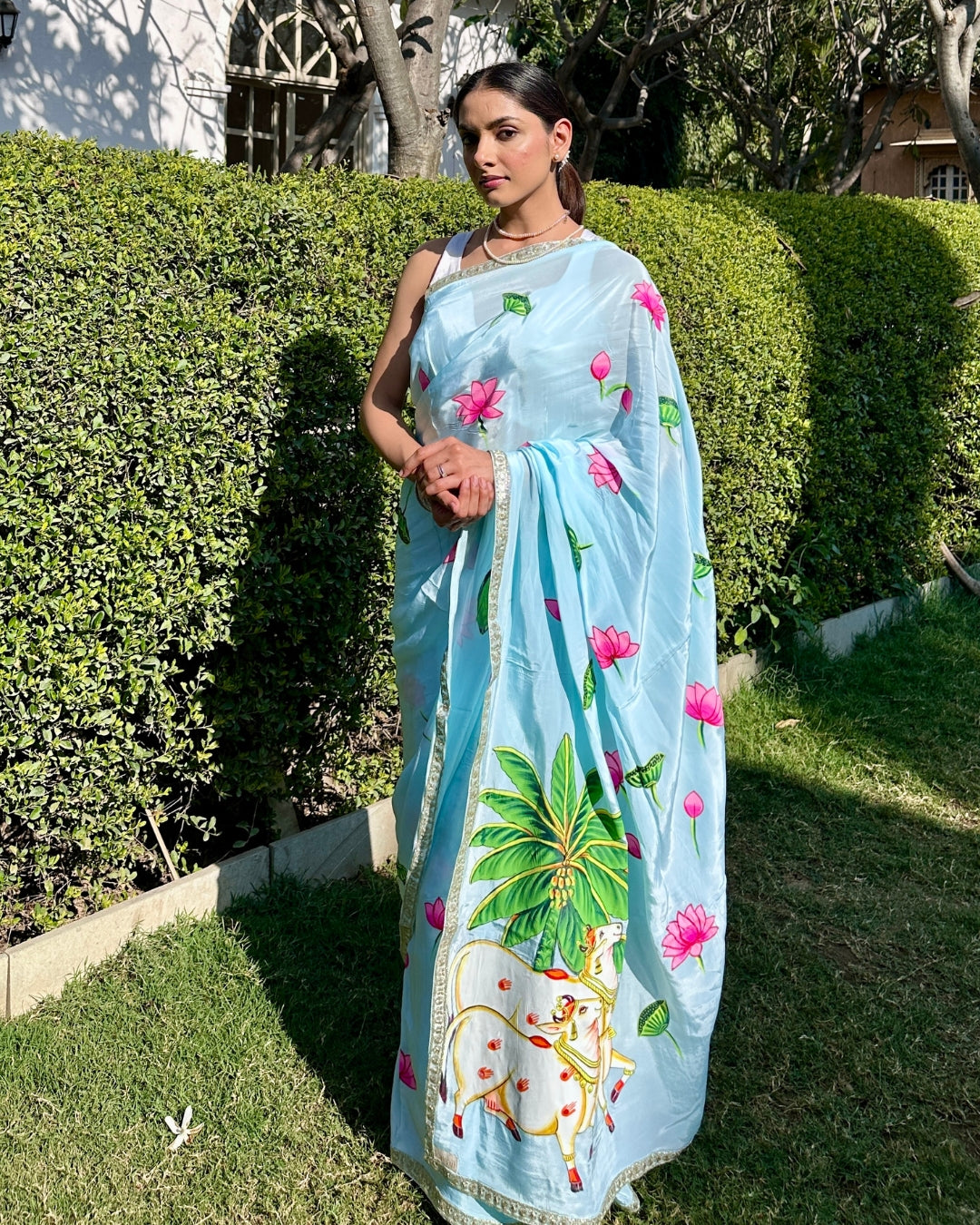 Madhuri Pichwai Saree