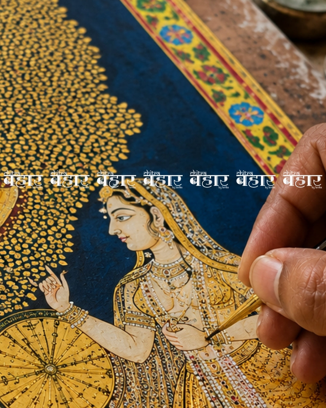 Madhav Darbar Pichwai Painting