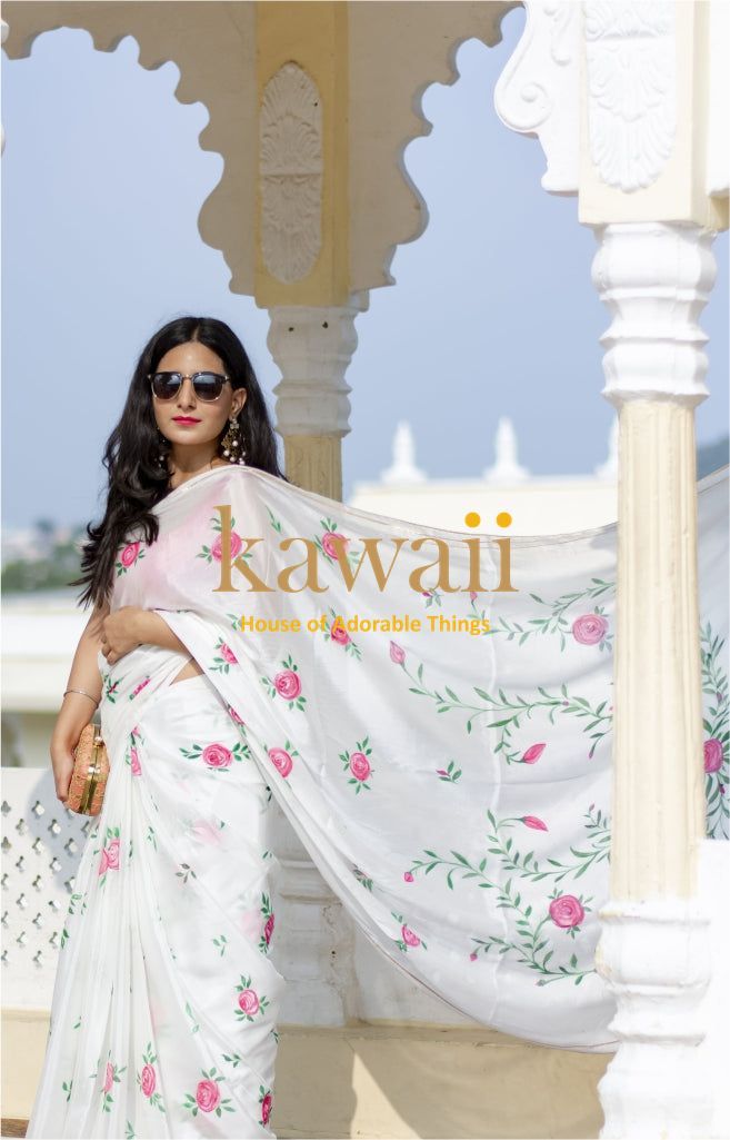 Rogue Handpainted Saree