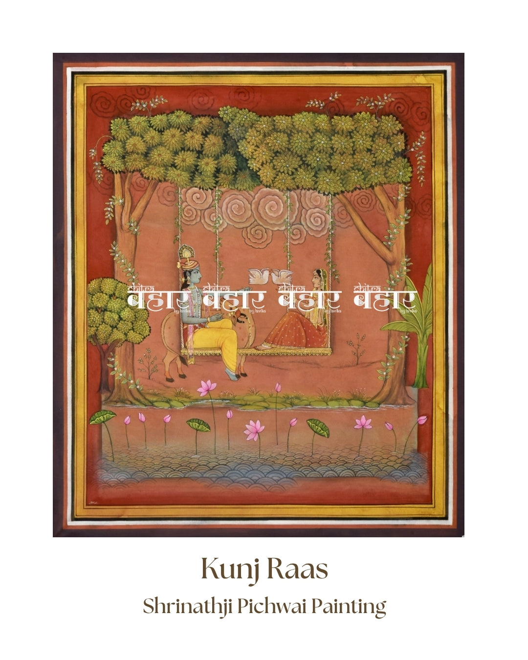 Kunj Raas Pichwai Painting