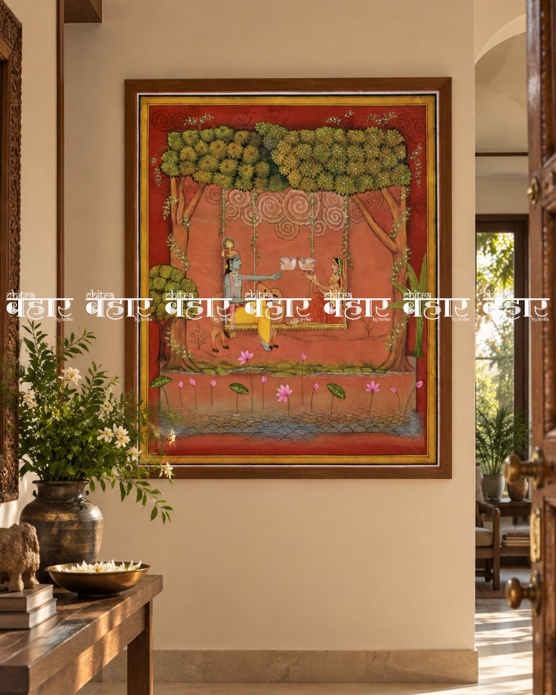 Kunj Raas Pichwai Painting