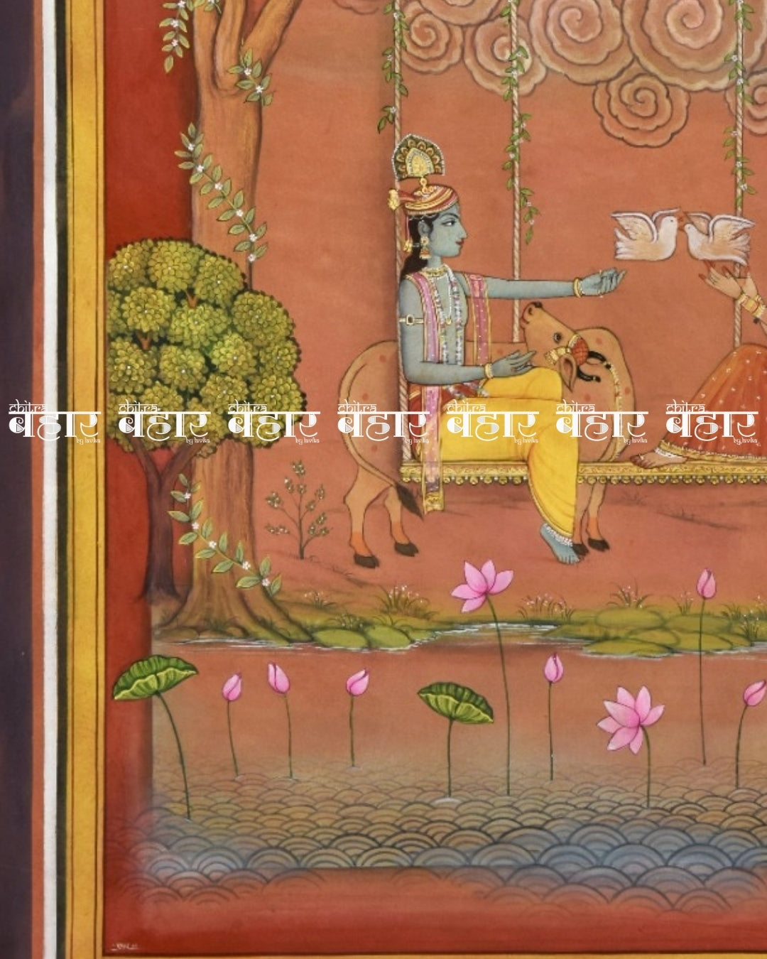 Kunj Raas Pichwai Painting