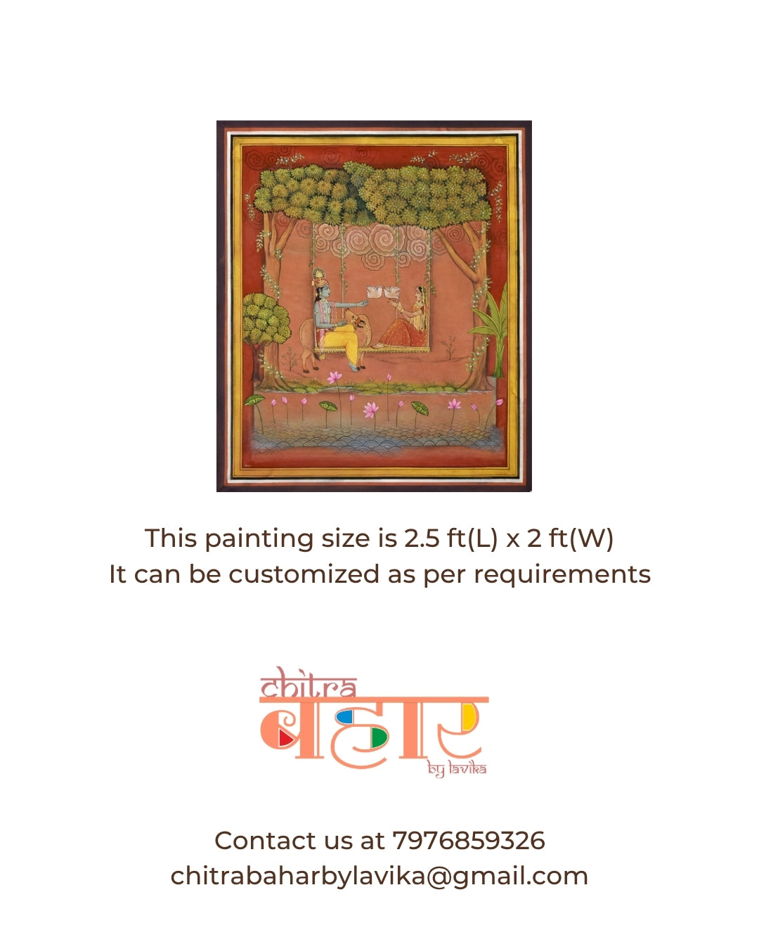 Kunj Raas Pichwai Painting