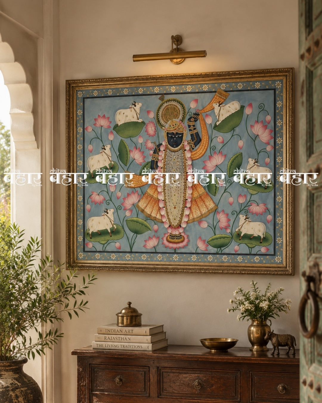 Kunj Bihari Ji Pichwai Painting
