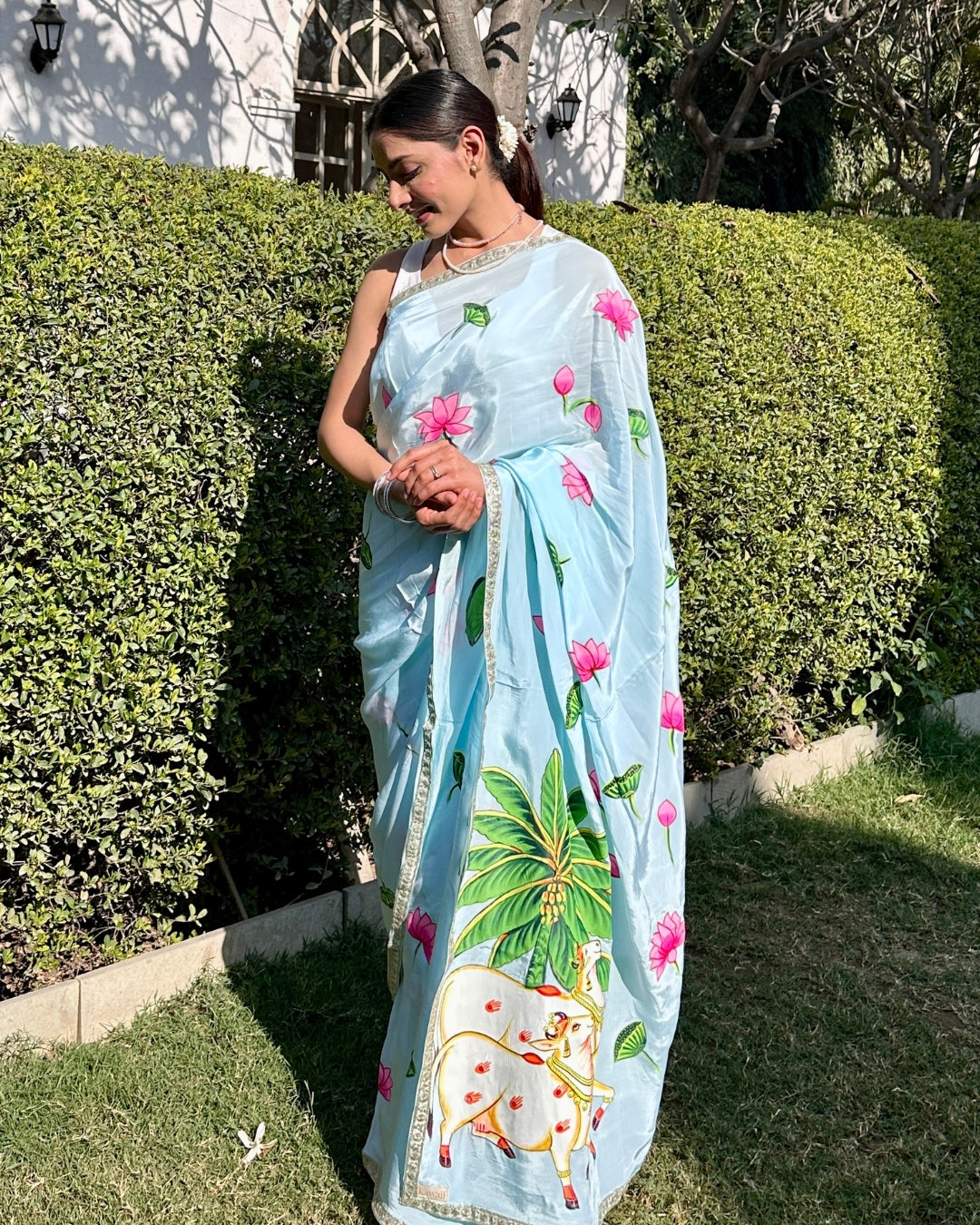 Madhuri Pichwai Saree