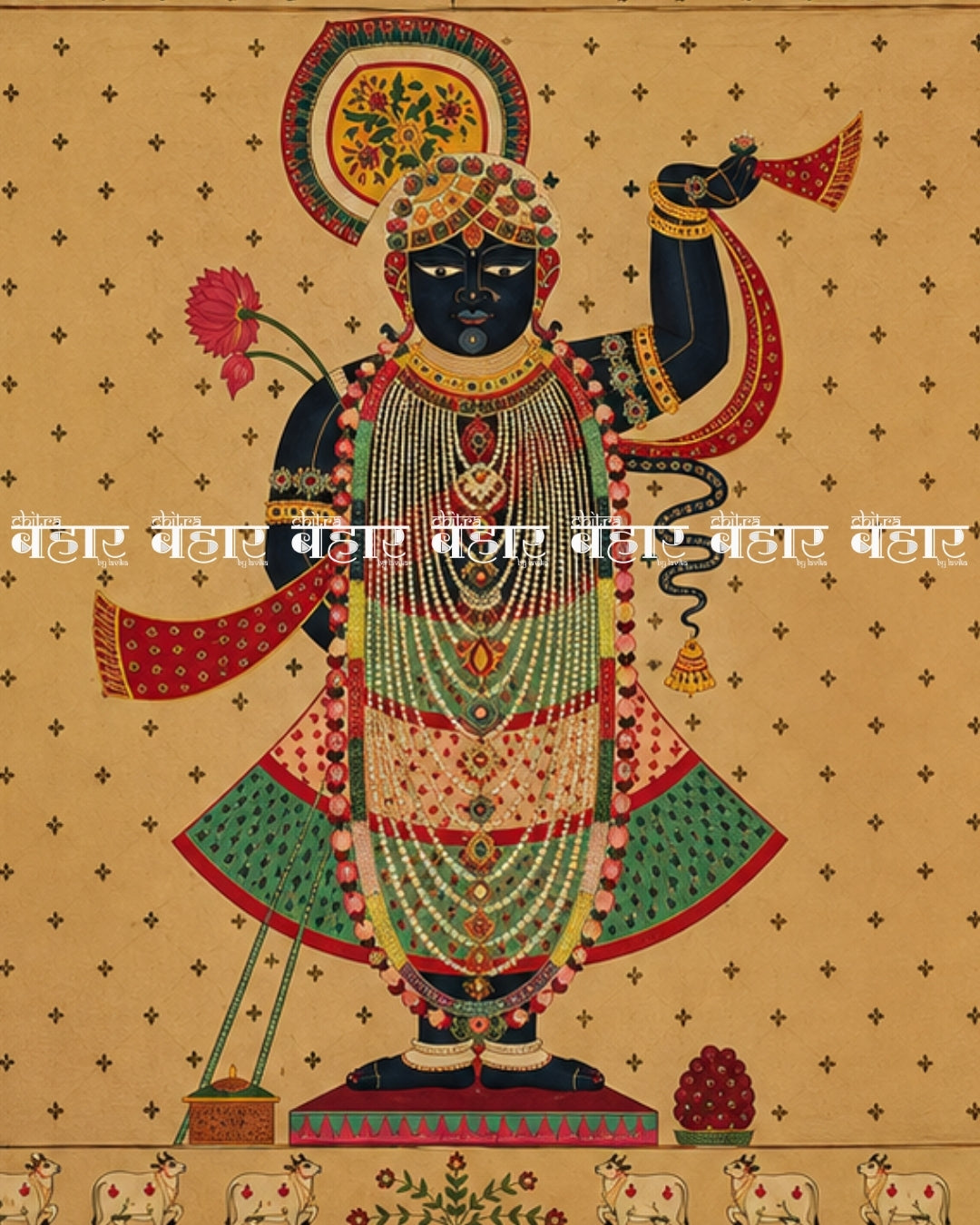 Shri Vallabh Pichwai Painting