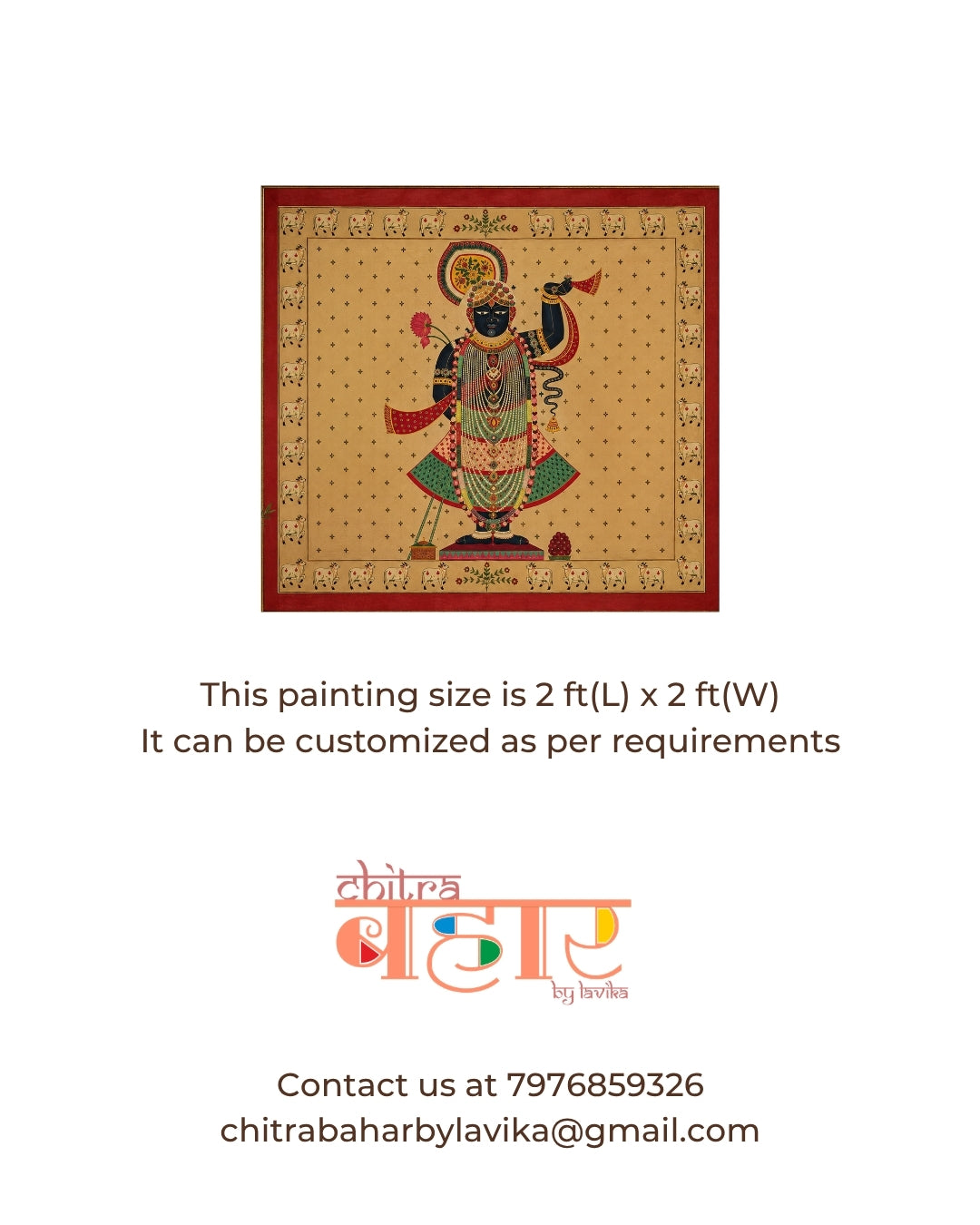 Shri Vallabh Pichwai Painting