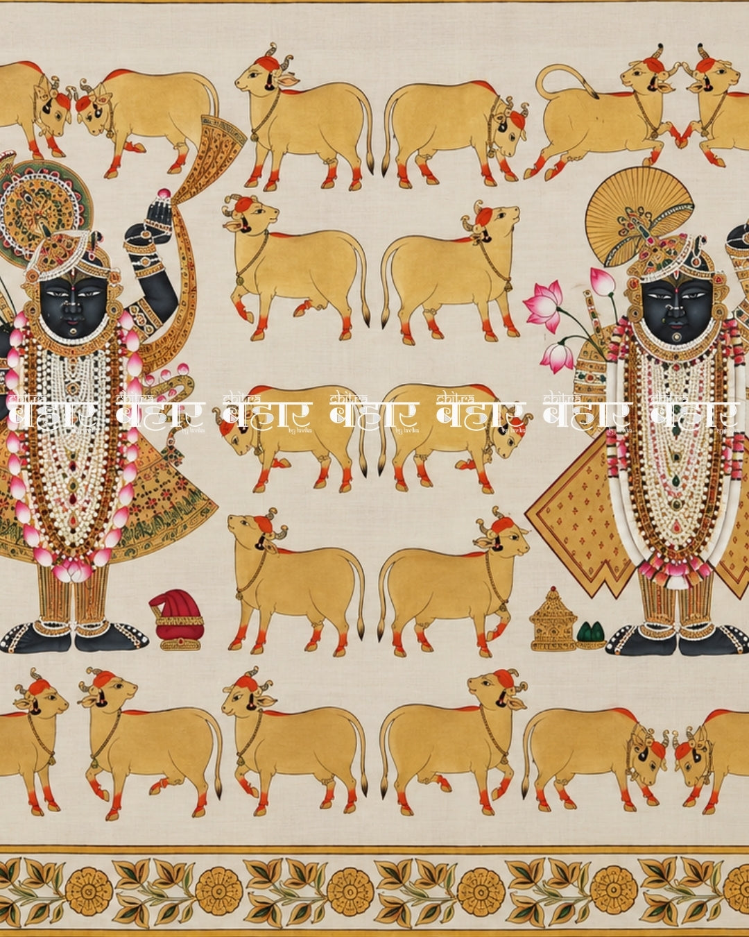 Shri Gopala Pichwai Painting