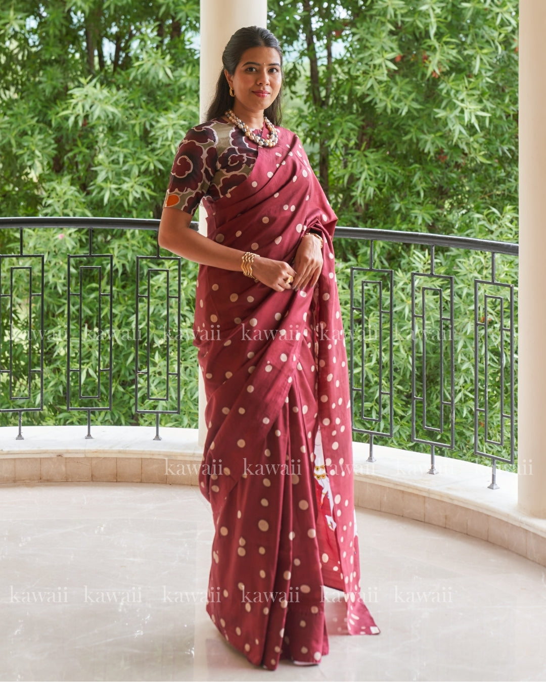 Nandi Pichwai Saree