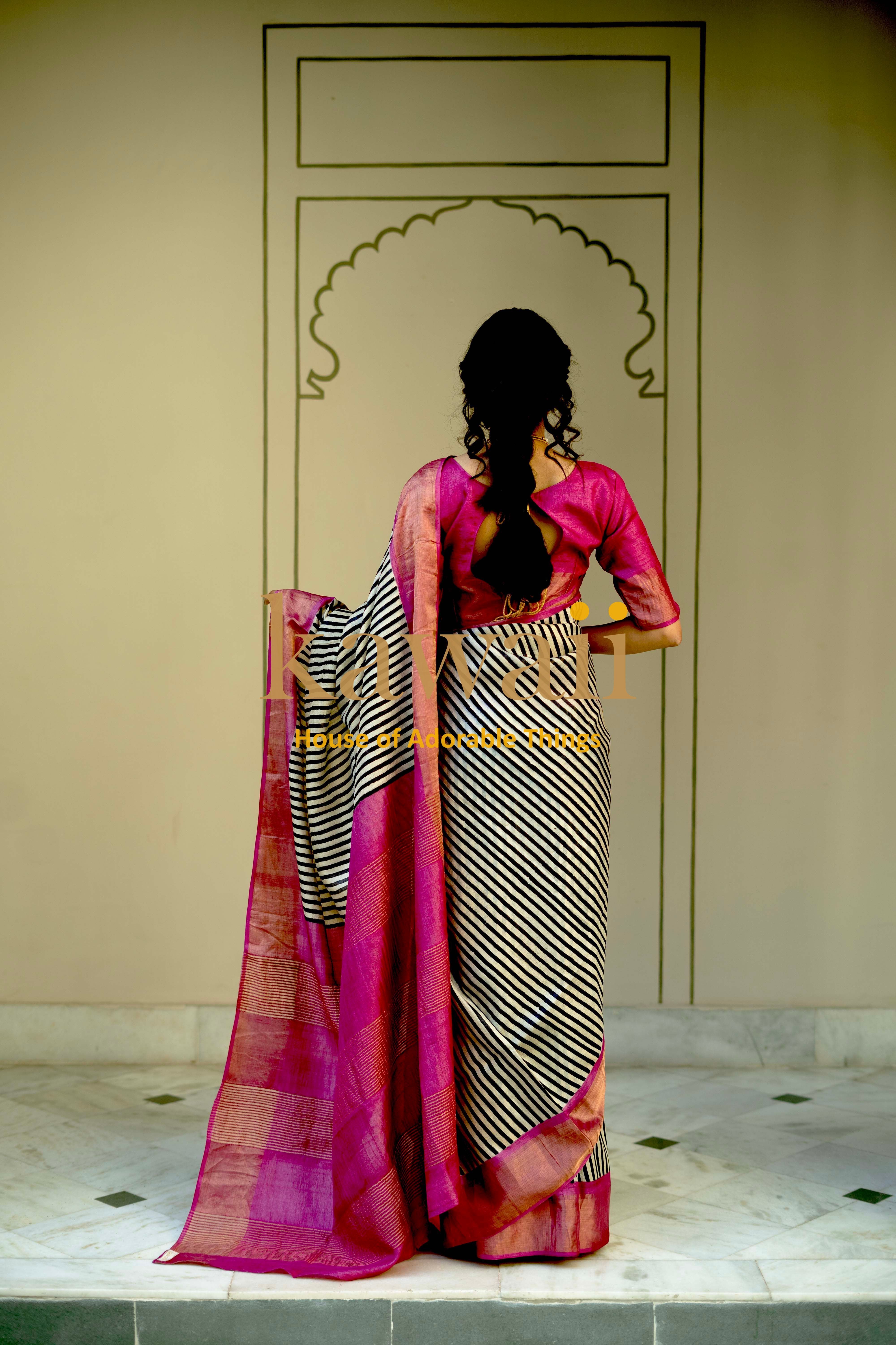 Asvina Tussar Silk Saree