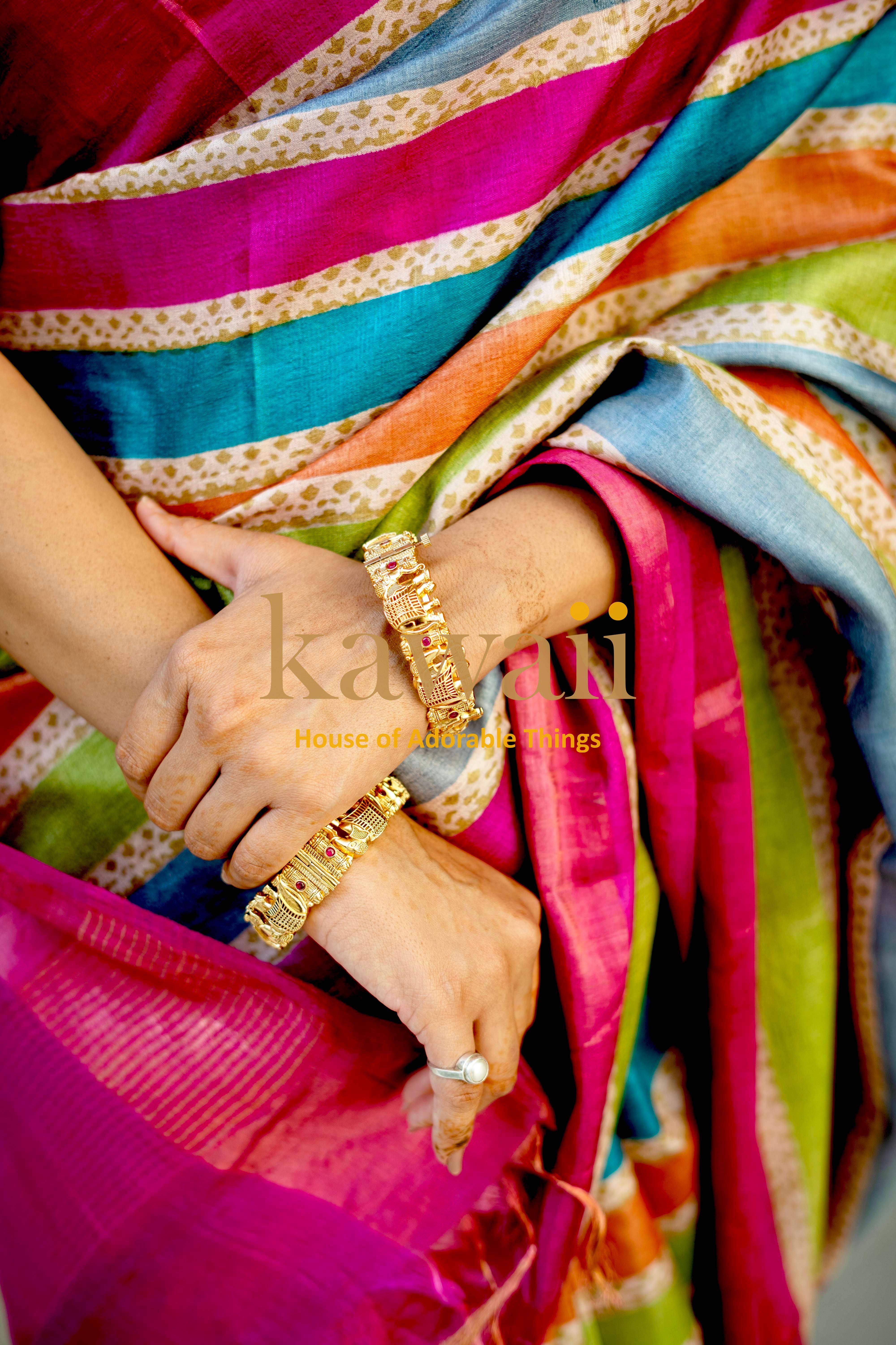 Vaisakha Tussar Silk Saree