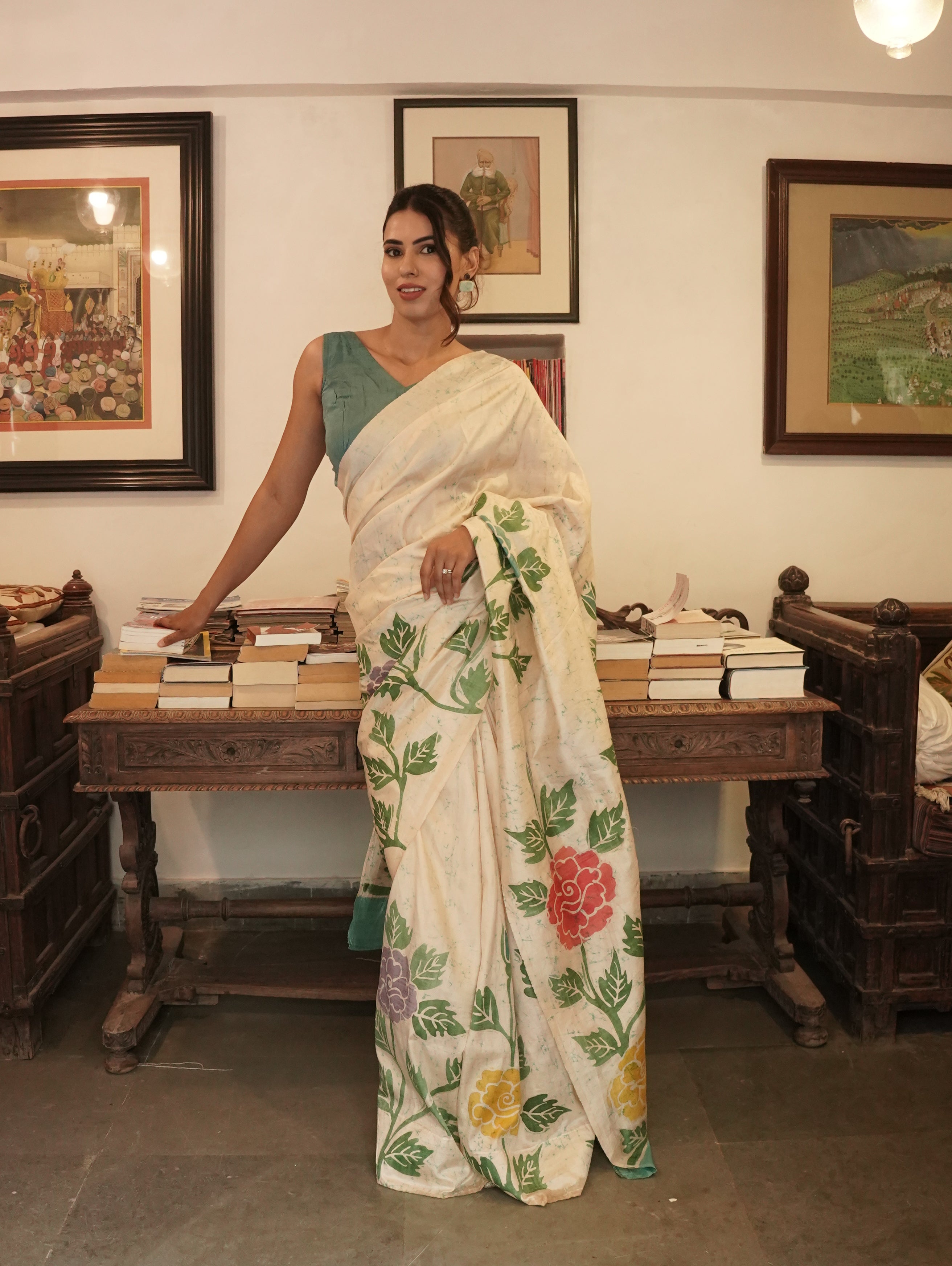 Kalayi Batik Saree