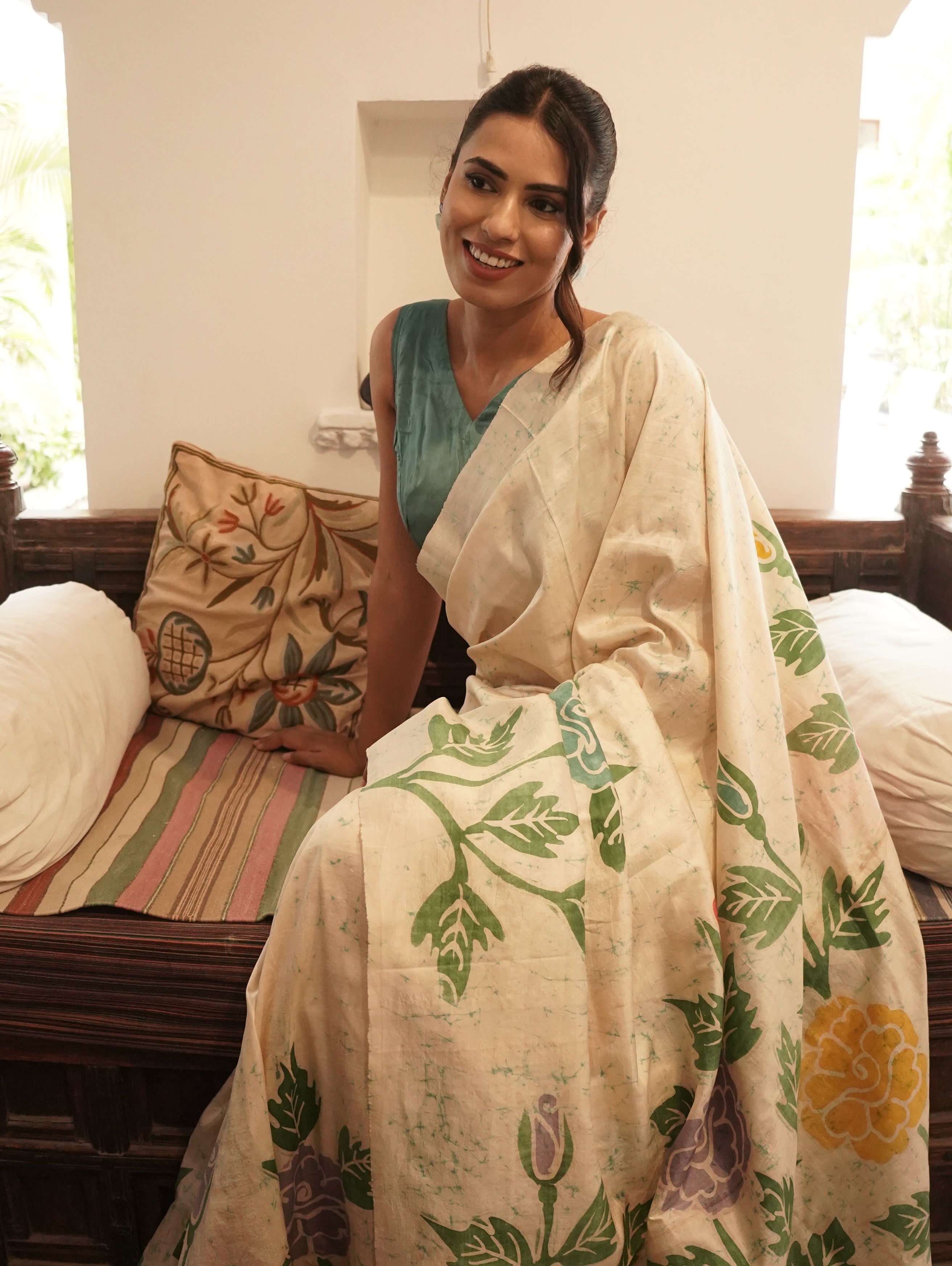 Kalayi Batik Saree