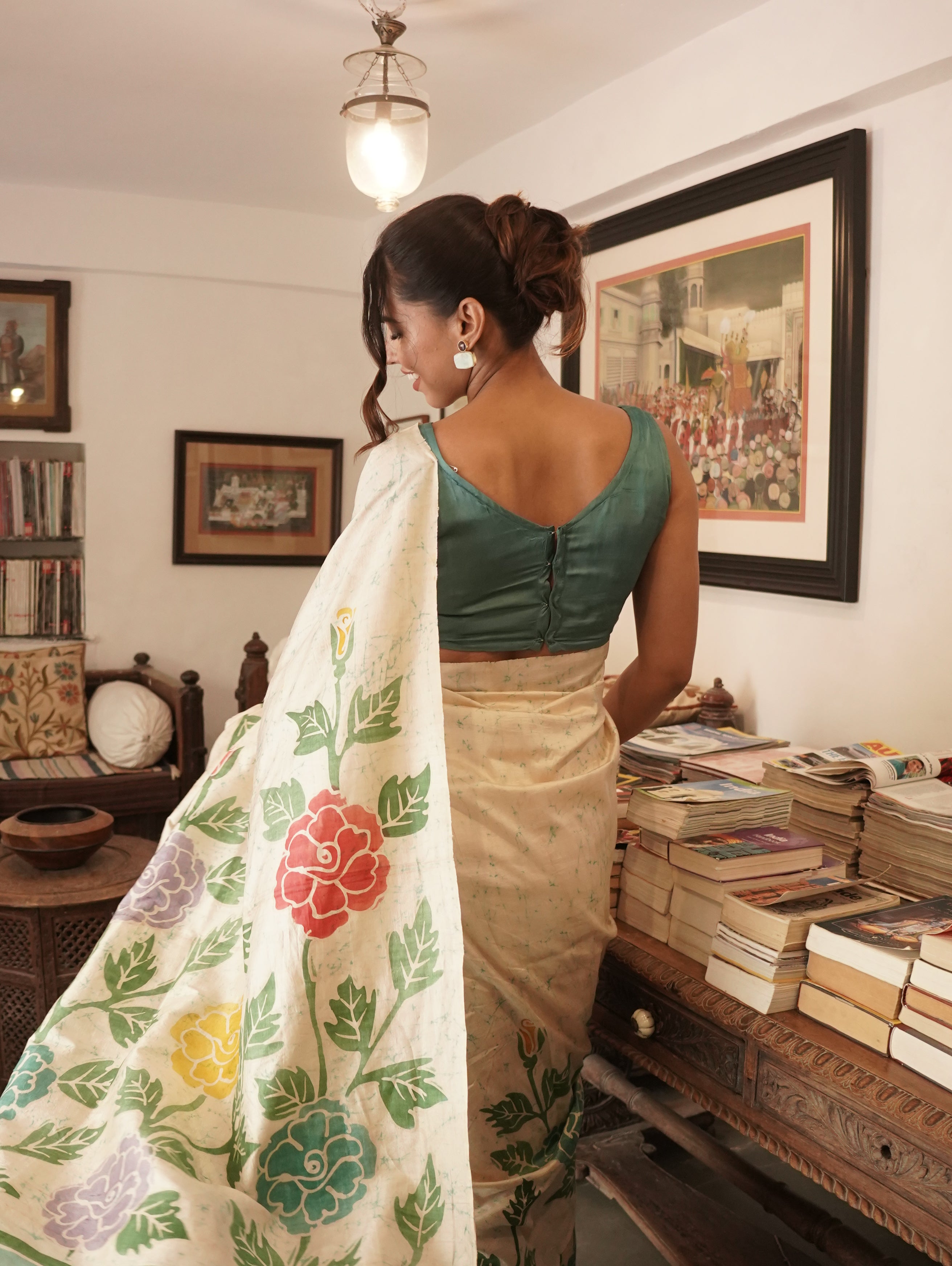 Kalayi Batik Saree