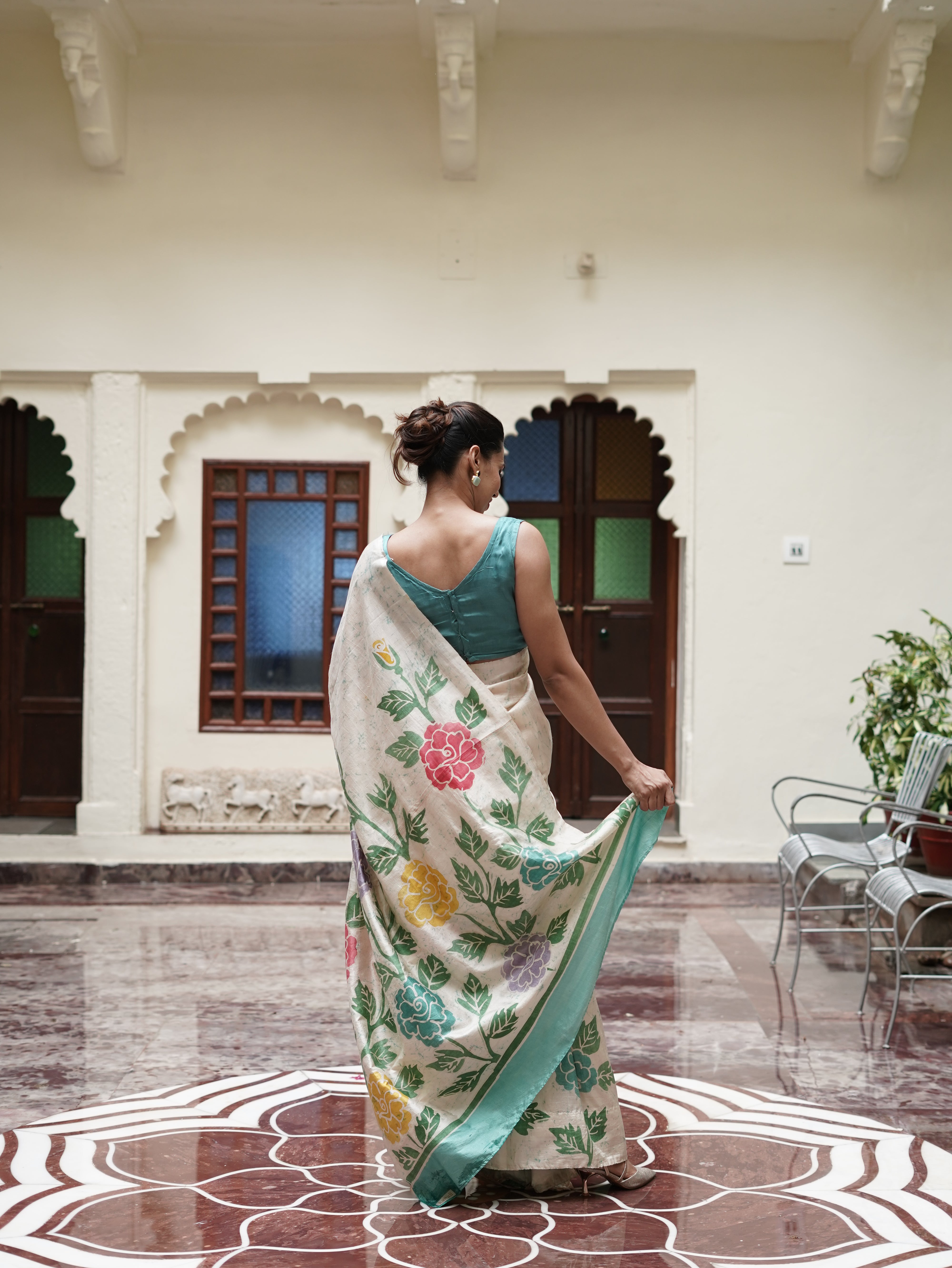 Kalayi Batik Saree
