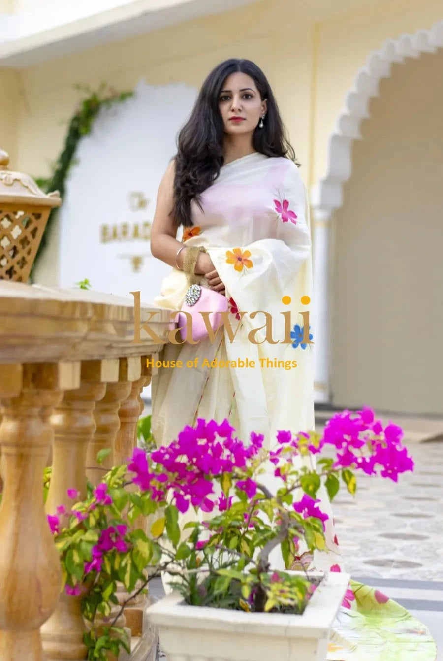 Perennial Handpainted Saree