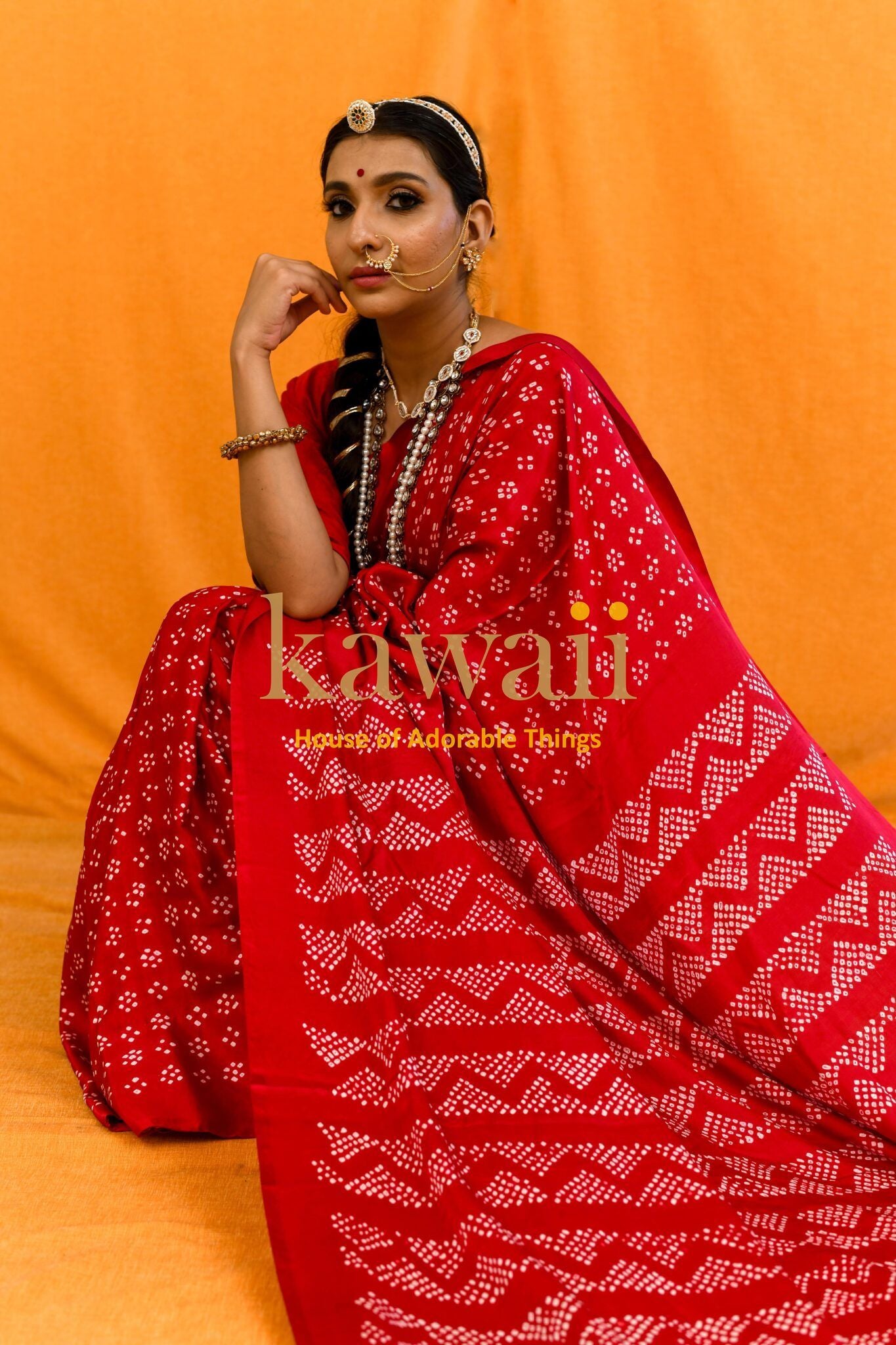 Banno Bandhani Saree