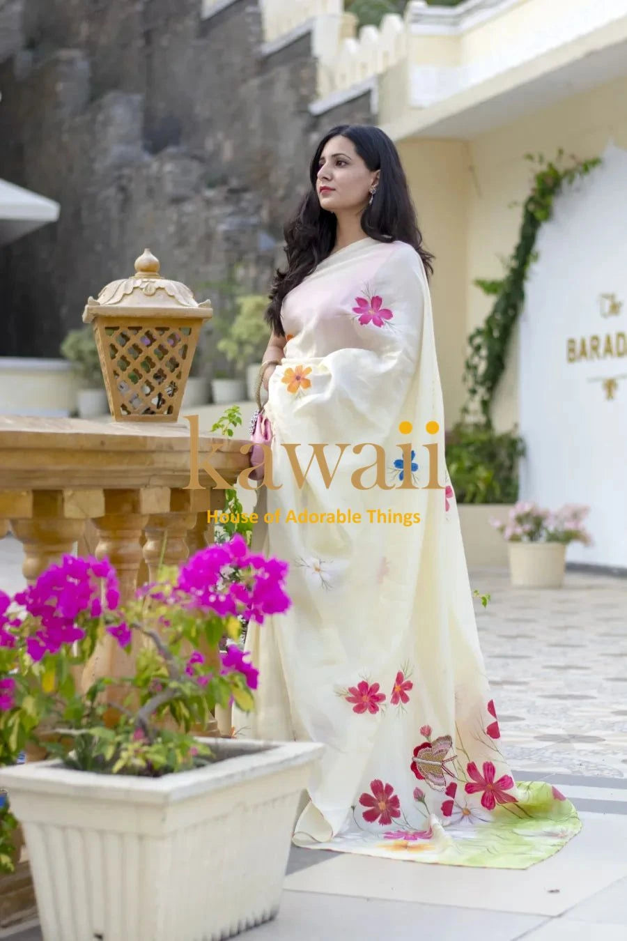 Perennial Handpainted Saree