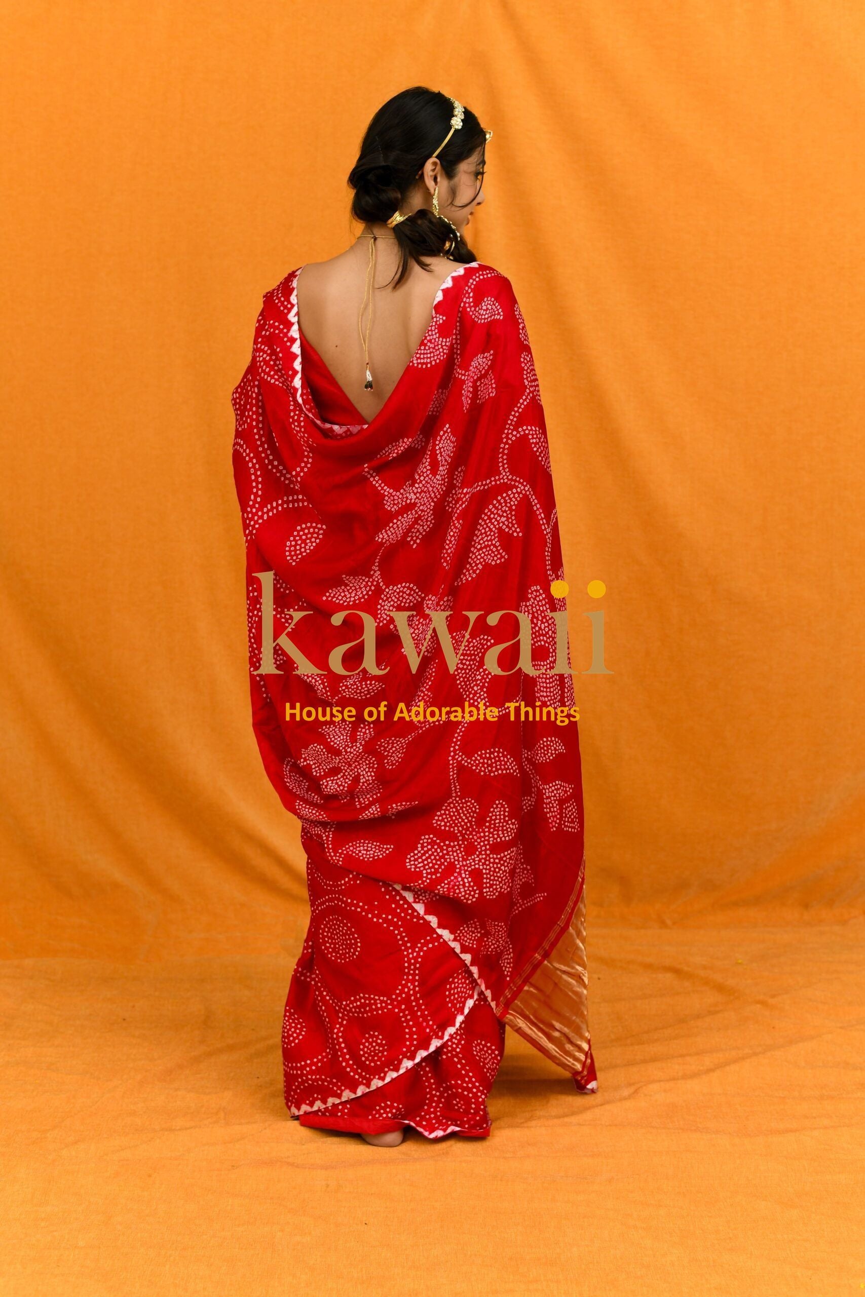 Bandhani Sarees – Kawaii