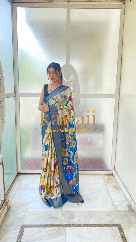 Mohana Kalamkari Saree