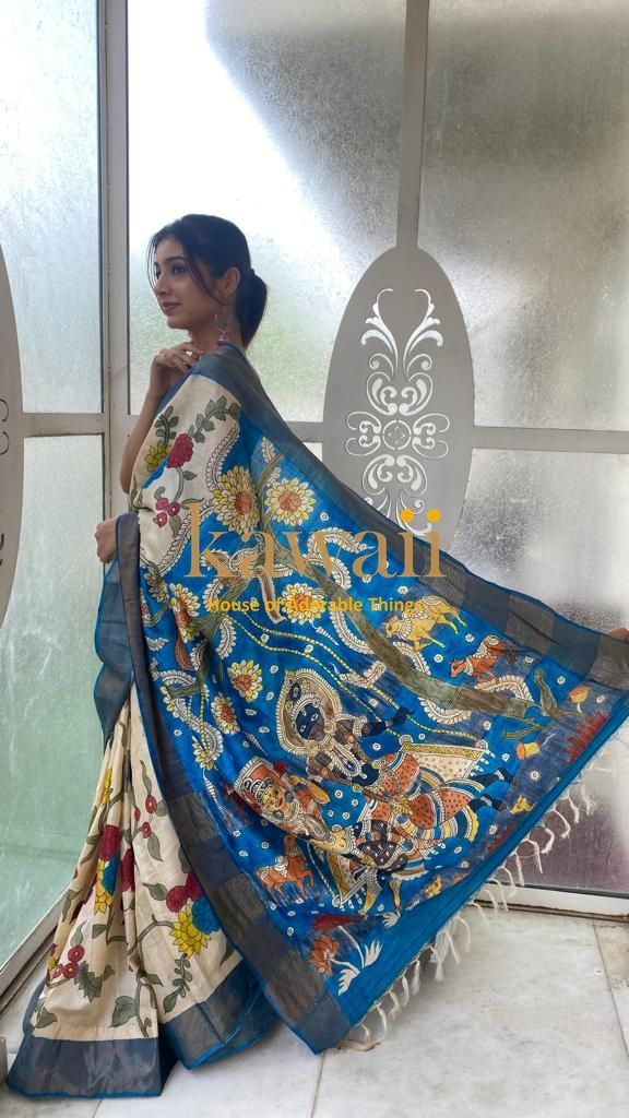 Mohana Kalamkari Saree