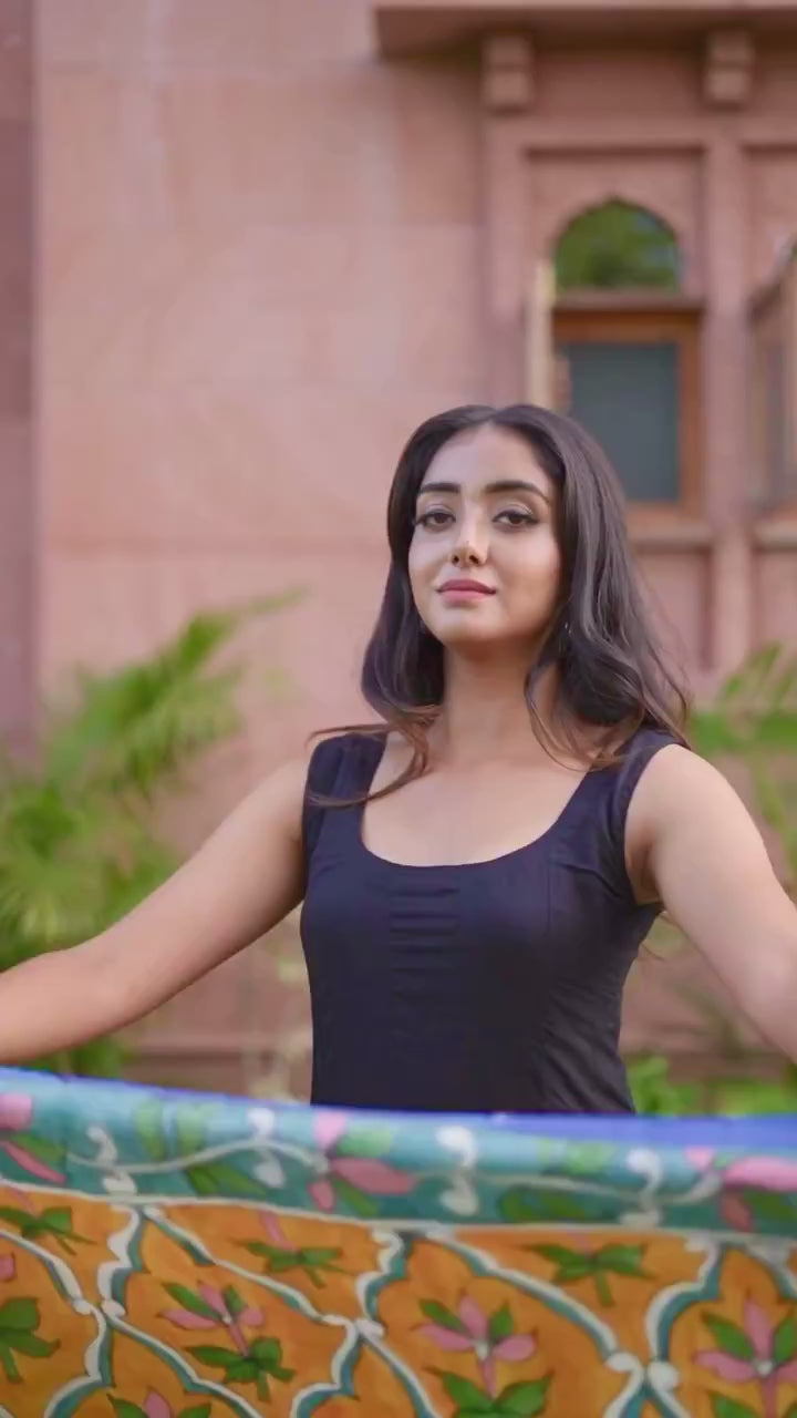 Lavanya Kalamkari Dupatta