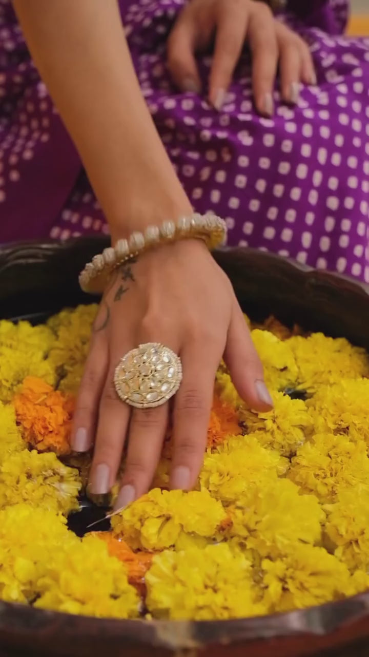 Jamini Bandhani Saree