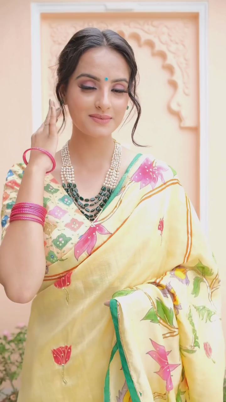 Ananta Pichwai Saree