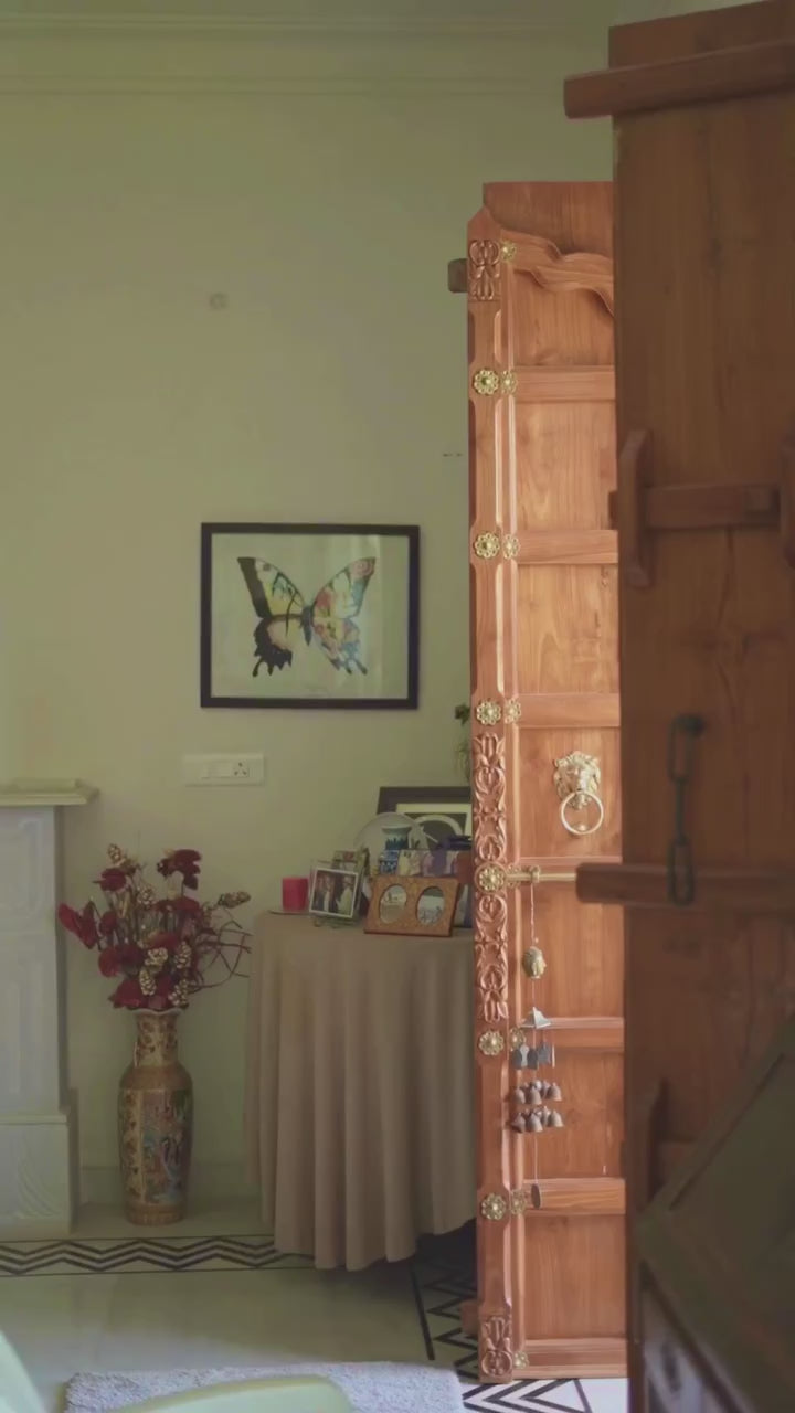 Neel Kalamkari Saree