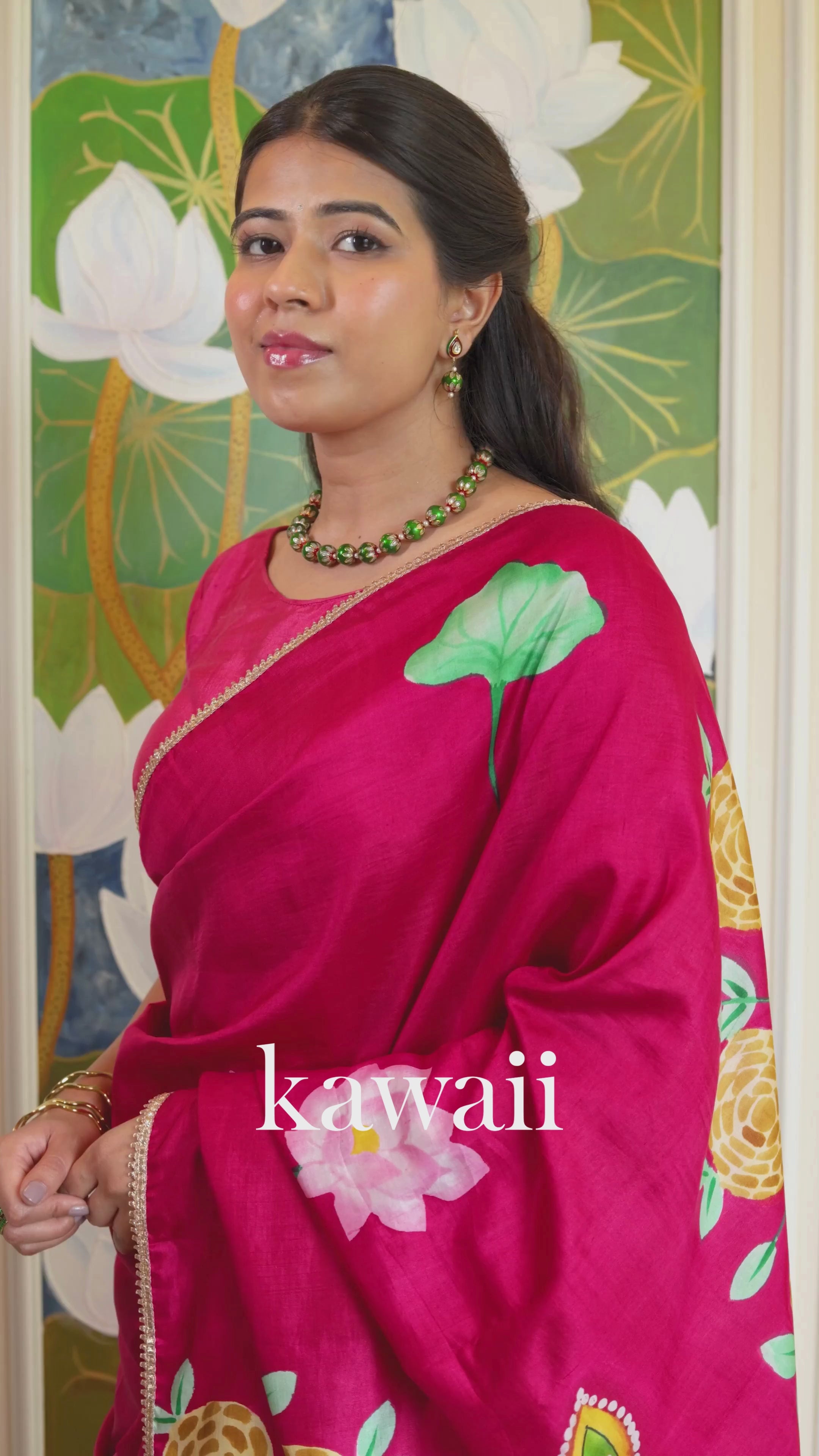 Kanha Pichwai Saree
