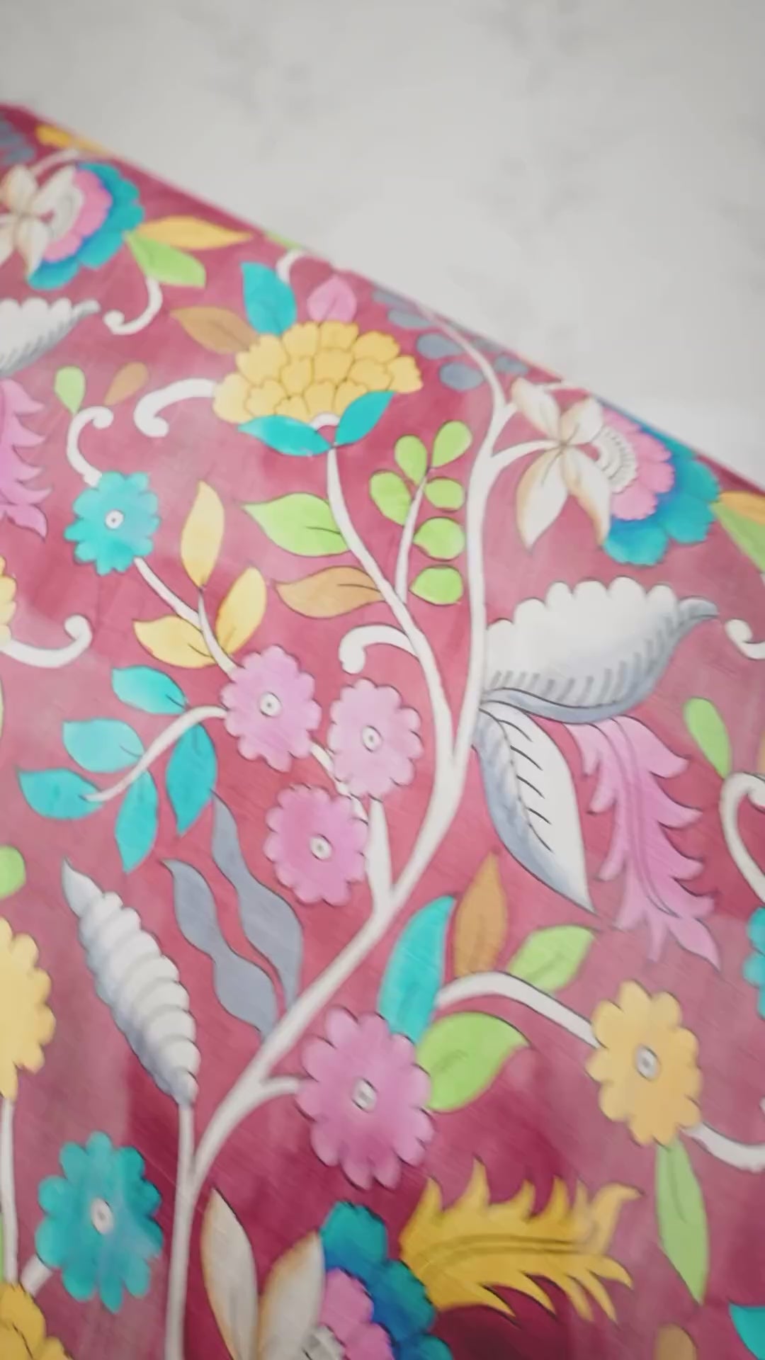 Dolly Jain in Sukhmani Kalamkari Silk Saree