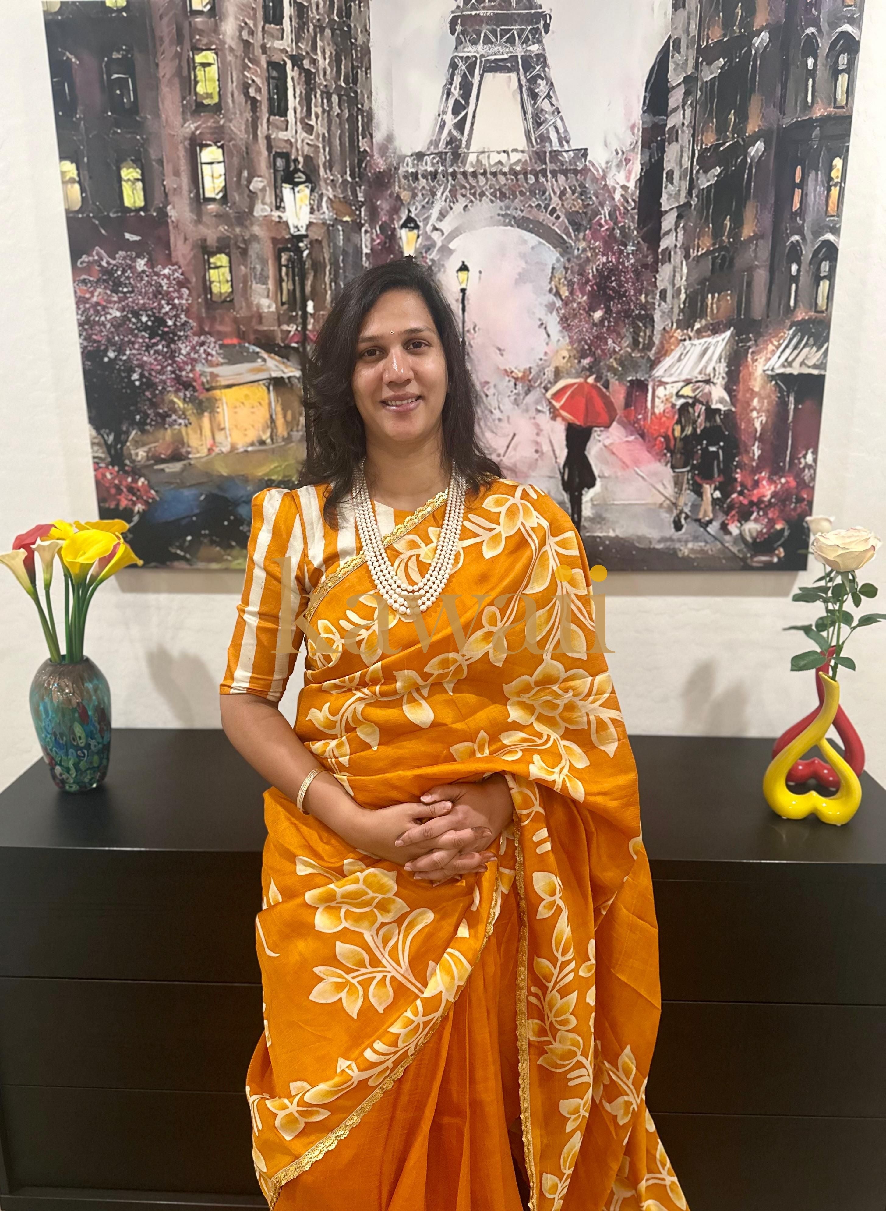 PilPushp Batik Saree